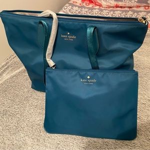 Kate Spade Blue Tote